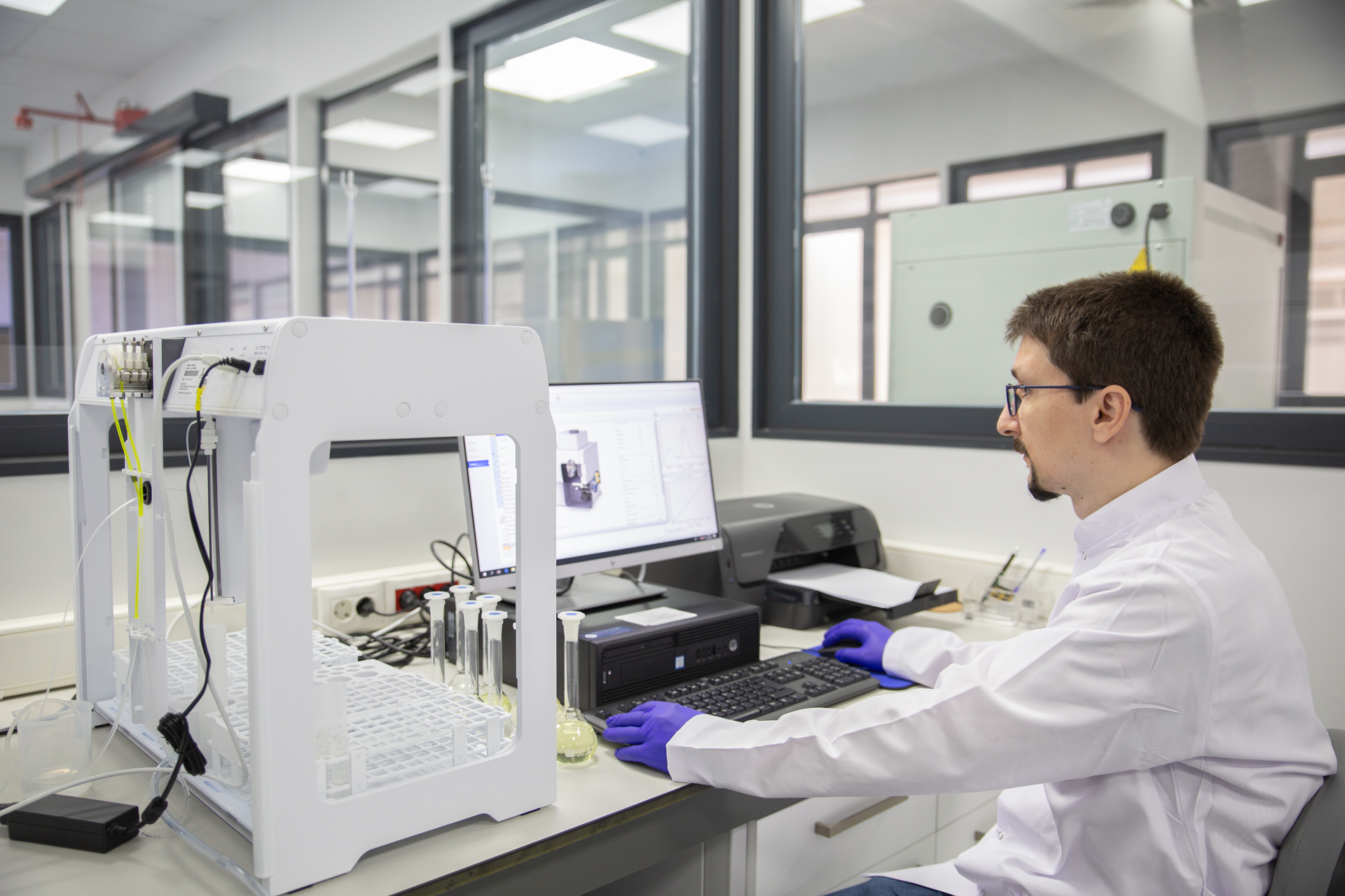 Scientific research team member